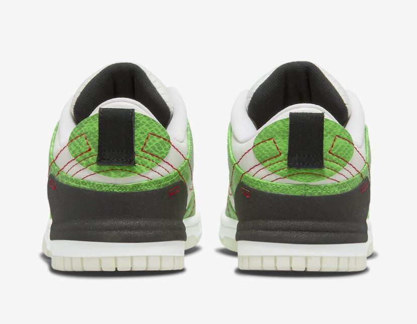 Dunk Low Disrupt 2 Just Do It Snakeskin Green