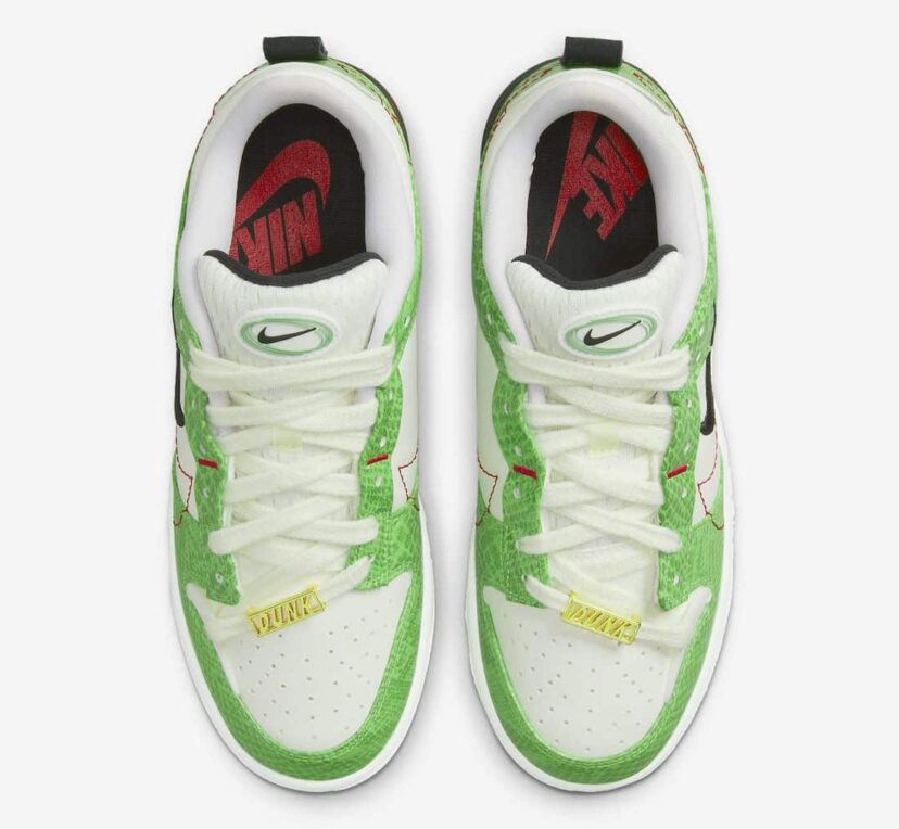 Dunk Low Disrupt 2 Just Do It Snakeskin Green