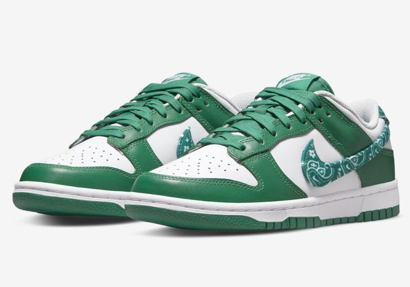Dunk Low Essential Paisley Pack Green