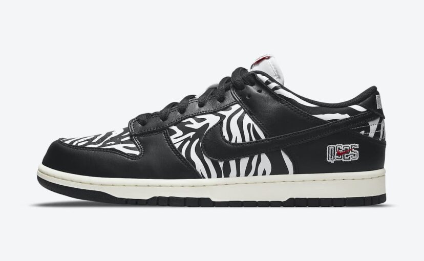 Dunk Low OG QS Quartersnacks Zebra