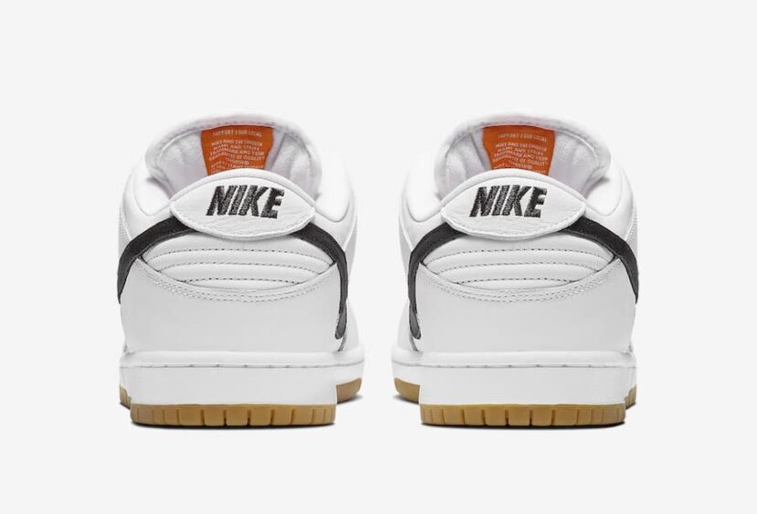 Dunk Low Orange Label White Black