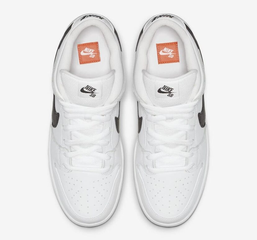 Dunk Low Orange Label White Black