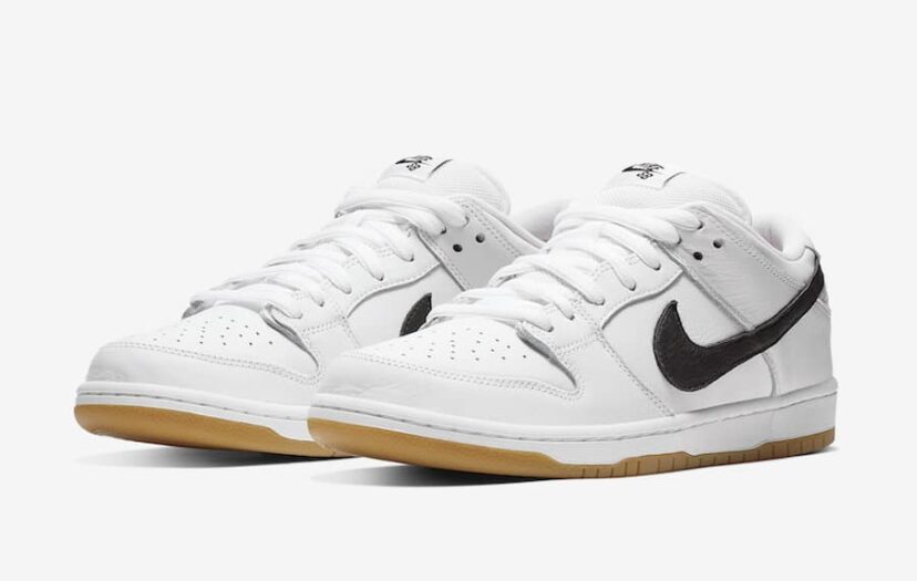 Dunk Low Orange Label White Black
