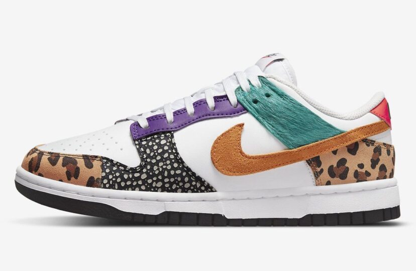 Dunk Low Patchwork Safari Mix