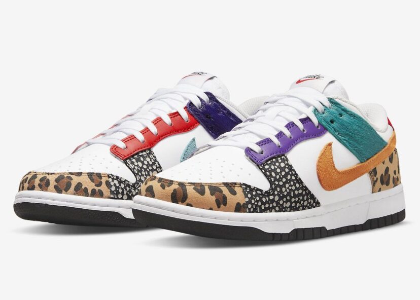 Dunk Low Patchwork Safari Mix
