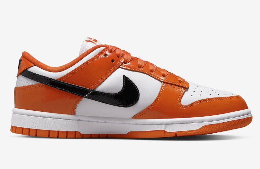 Dunk Low Patent Halloween Orange