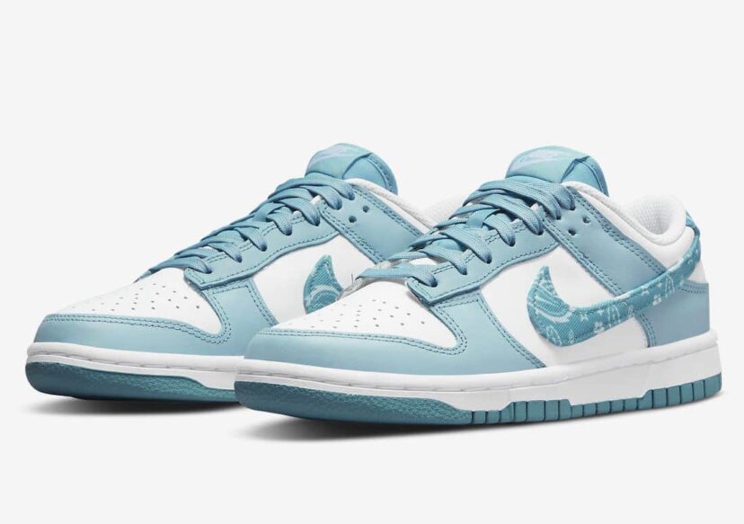 Dunk Low Essential Paisley Pack Worn Blue
