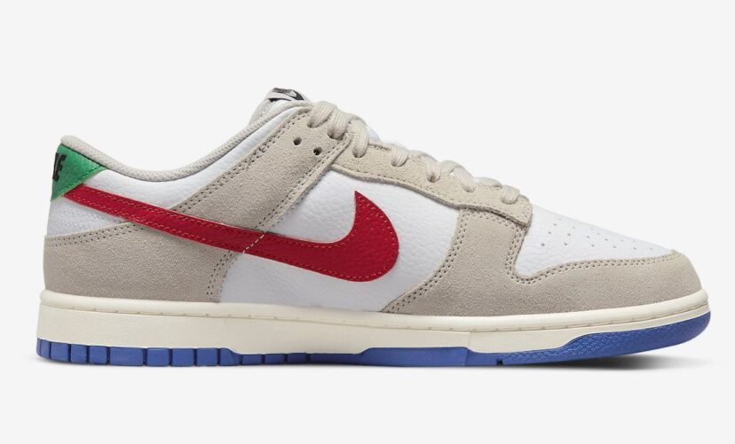 Dunk Low Light Iron Ore Red Blue
