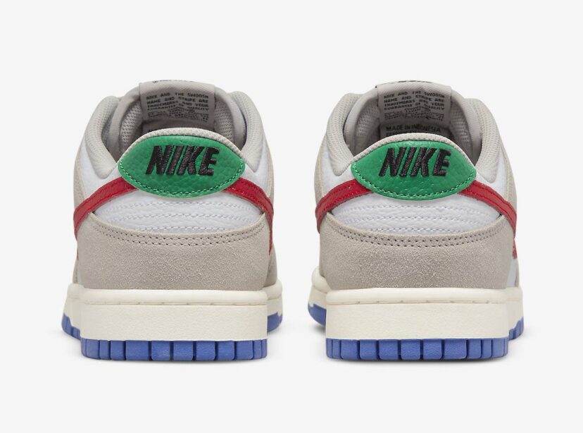 Dunk Low Light Iron Ore Red Blue