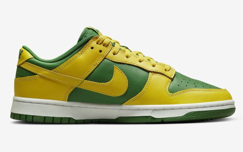 Dunk Low Reverse Brazil Green Yellow