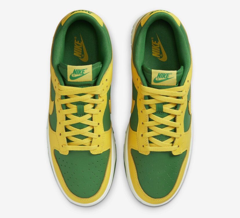 Dunk Low Reverse Brazil Green Yellow
