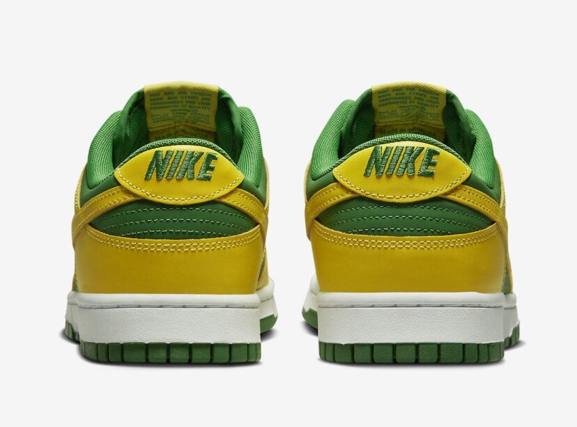 Dunk Low Reverse Brazil Green Yellow