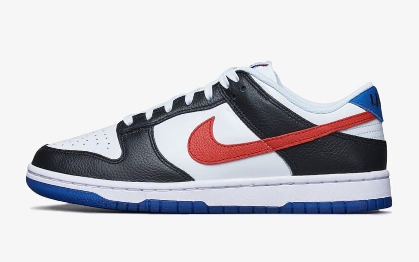 Dunk Low Seoul Black Red White Blue