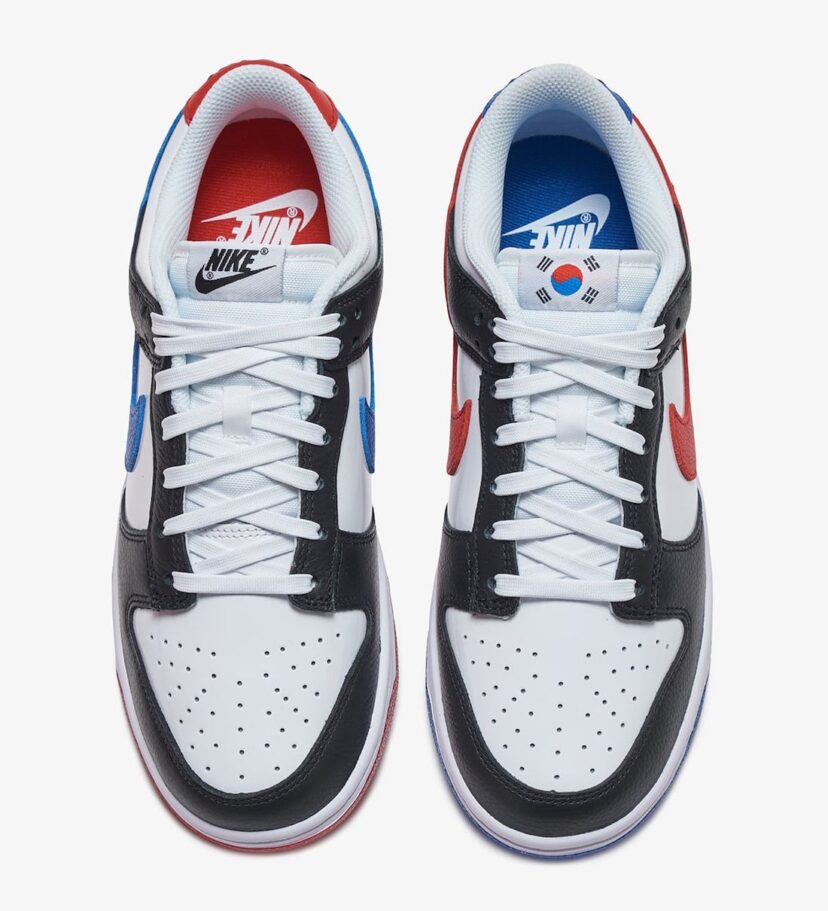 Dunk Low Seoul Black Red White Blue