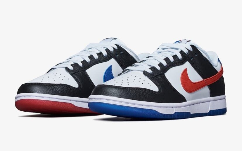 Dunk Low Seoul Black Red White Blue