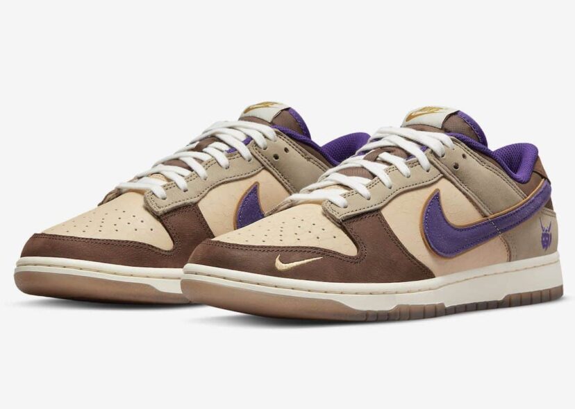 Dunk Low Setsubun Beige Brown Purple
