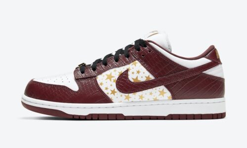 Dunk Low Supreme Stars Barkroot Brown