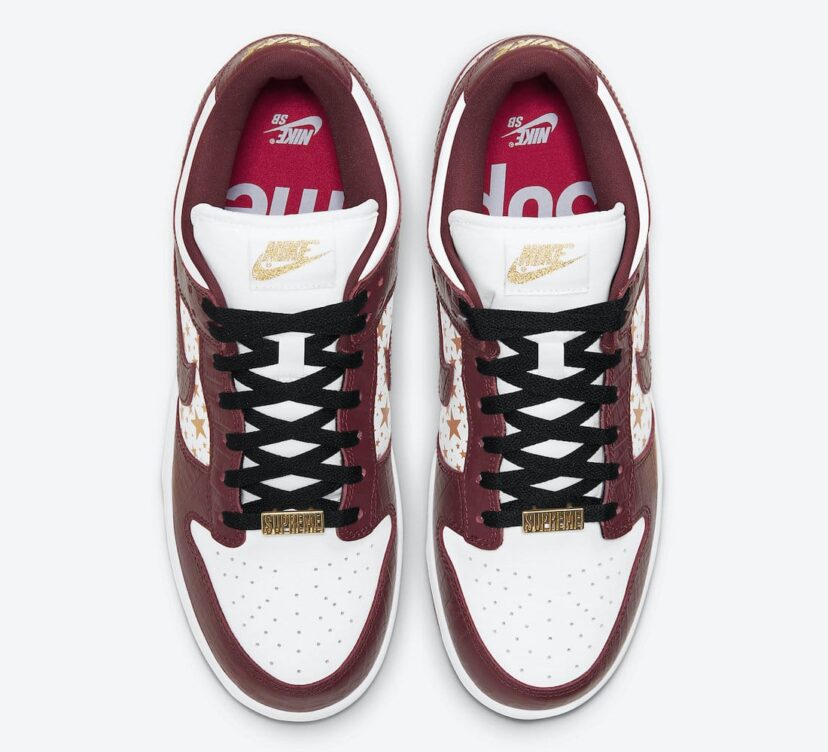 Dunk Low Supreme Stars Barkroot Brown