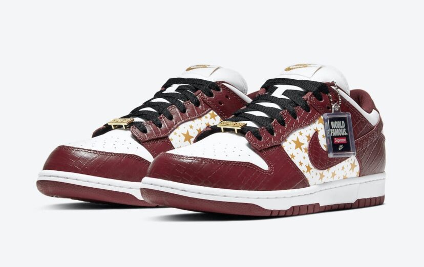 Dunk Low Supreme Stars Barkroot Brown