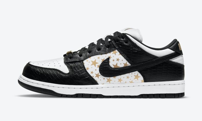 Dunk Low Supreme Stars Black