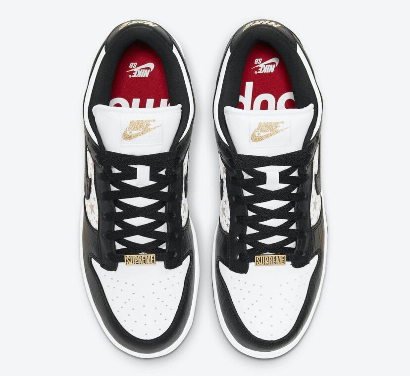 Dunk Low Supreme Stars Black