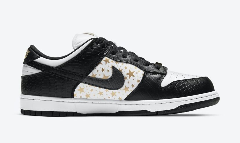 Dunk Low Supreme Stars Black