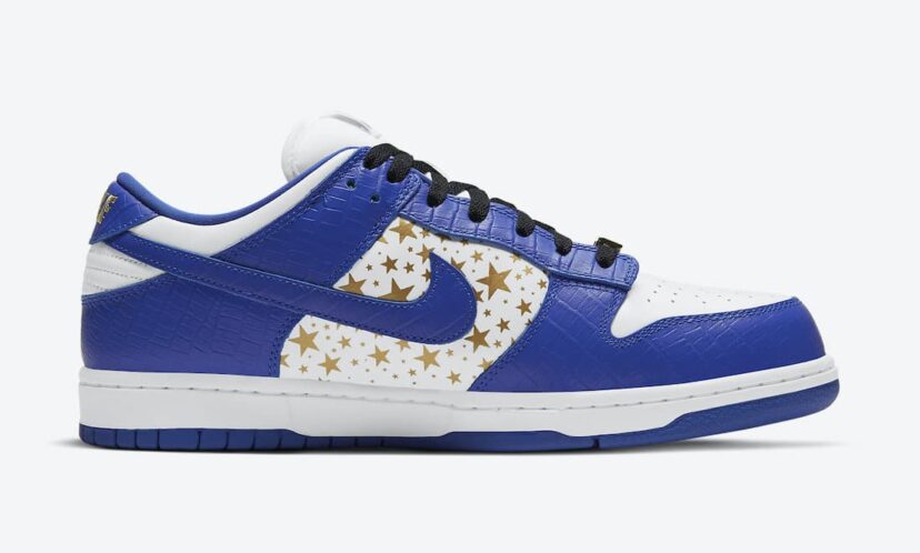 Dunk Low Supreme Stars Hyper Royal (2021)