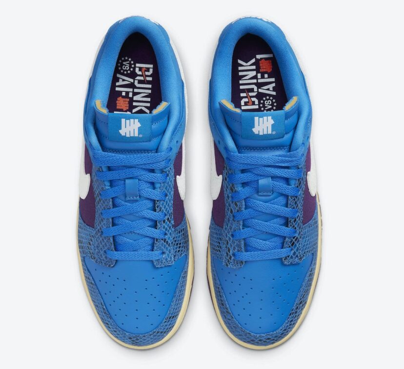 Dunk Low Undefeated 5 On It Dunk vs. AF1