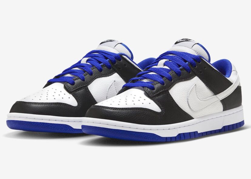 Dunk Low White Black Blue