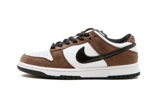 Dunk Low White Black Trail End Brown