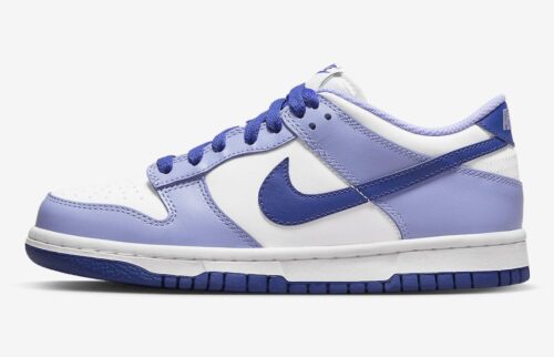 Dunk Low WMNS Blueberry White Light Thistle-Lapis
