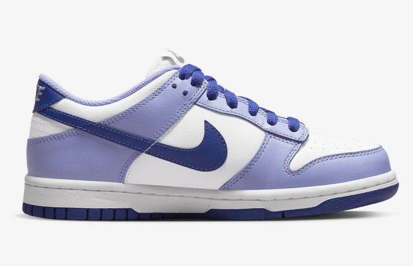 Dunk Low WMNS Blueberry White Light Thistle-Lapis