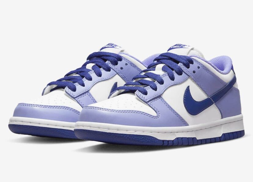 Dunk Low WMNS Blueberry White Light Thistle-Lapis
