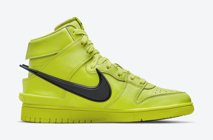 Dunk High AMBUSH Flash Lime