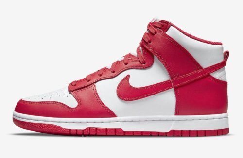 Dunk High Championship White Red