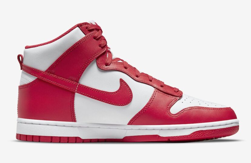 Dunk High Championship White Red