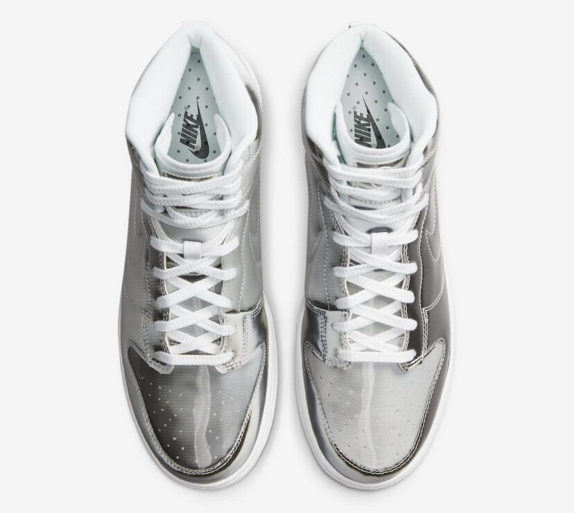 Dunk High CLOT Flux Metallic Silver