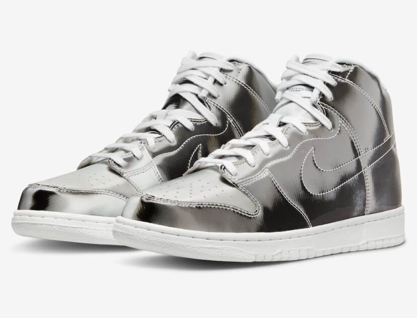 Dunk High CLOT Flux Metallic Silver