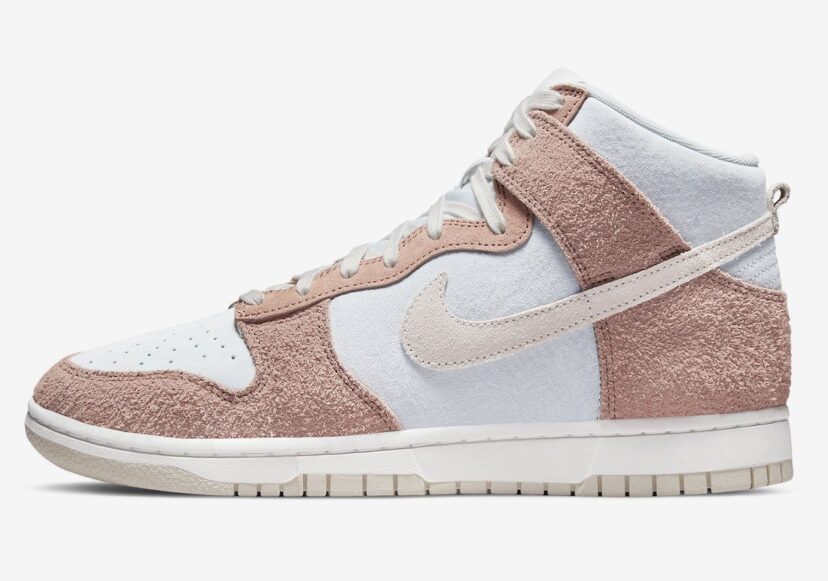 Dunk High Fossil Rose