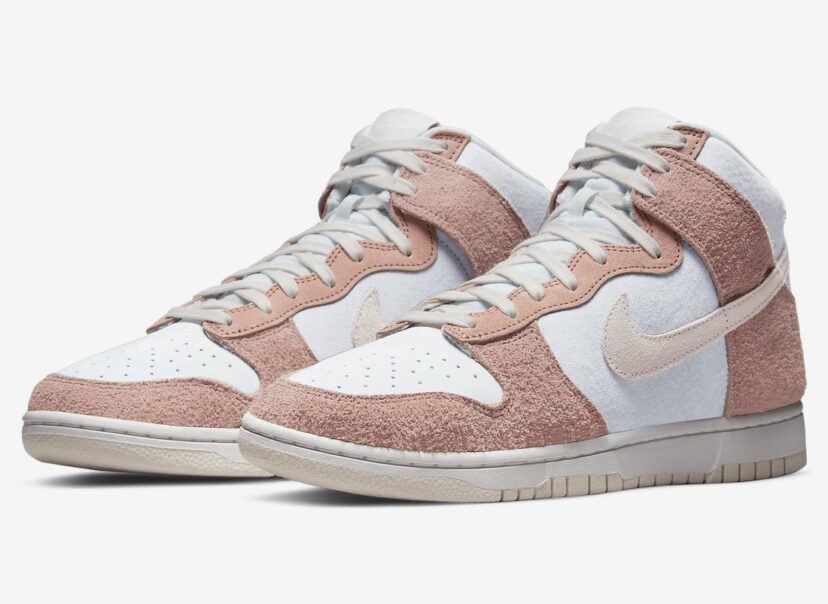 Dunk High Fossil Rose