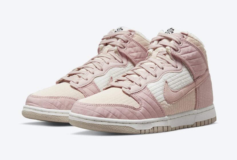 Dunk High Next Nature Pink Oxford