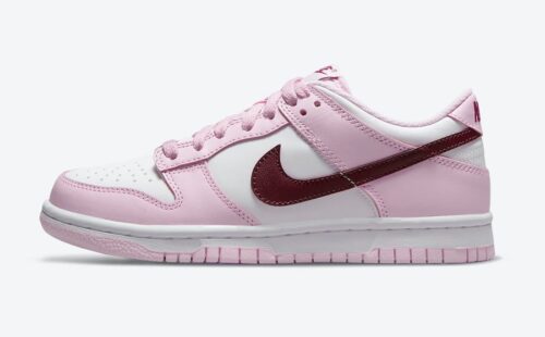 Dunk Low WMNS Pink Foam Red White