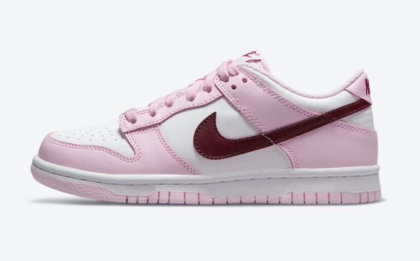 Dunk Low WMNS Pink Foam Red White
