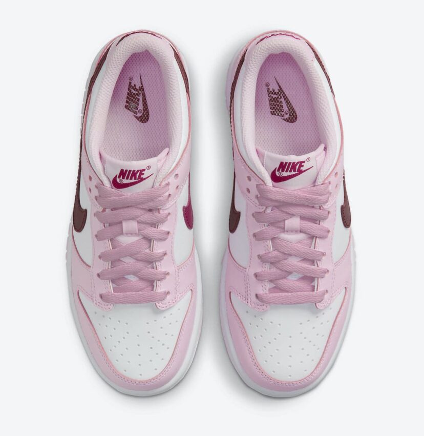 Dunk Low WMNS Pink Foam Red White
