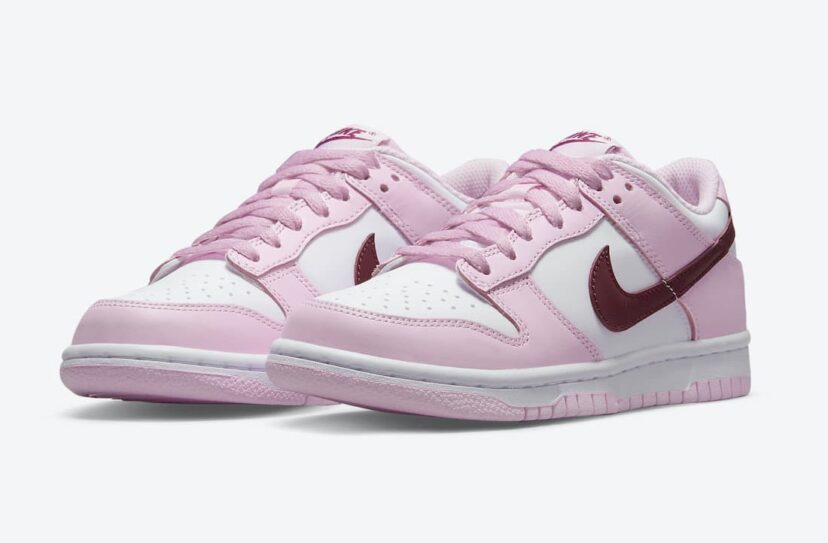 Dunk Low WMNS Pink Foam Red White