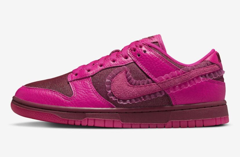 Dunk Low WMNS Valentine’s Day Team Red Pink