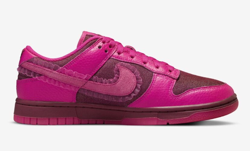 Dunk Low WMNS Valentine’s Day Team Red Pink