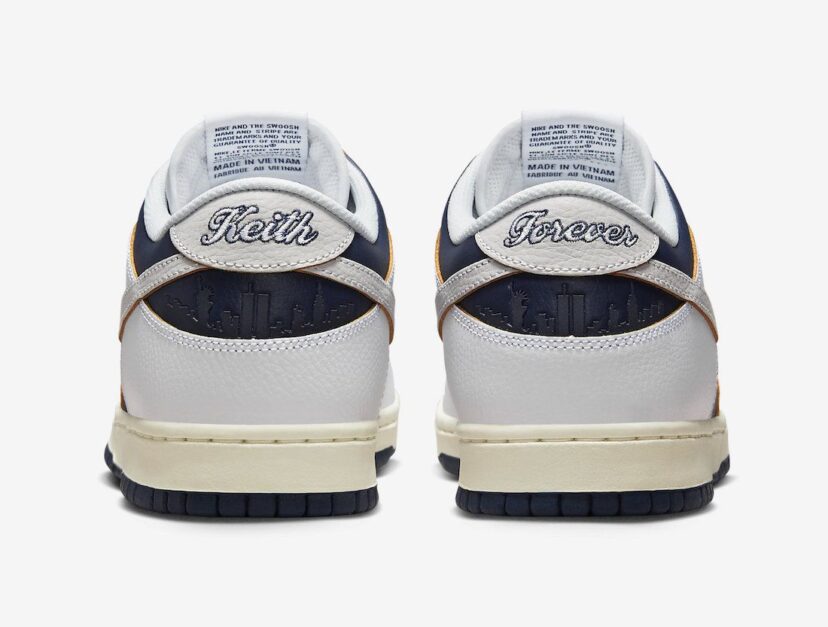 HUF x Dunk Low NYC White Navy Blue