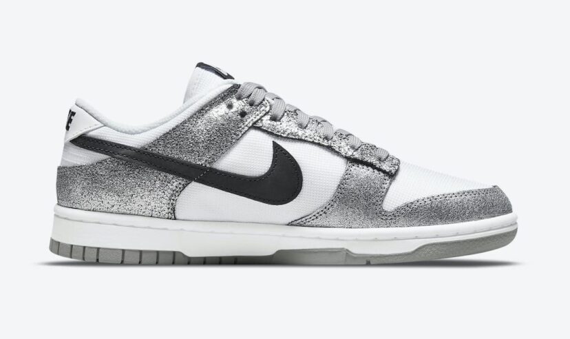 Nike Dunk Low Golden Gals Metallic Silver