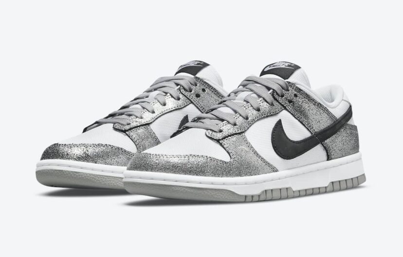Nike Dunk Low Golden Gals Metallic Silver
